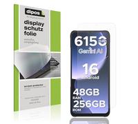 dipos I 4x Protector de pantalla mate compatible con DOOGEE Note 56 Plus pelicula protectora