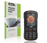 dipos I 4x Protector de pantalla mate compatible con Gigaset GLX8 Plus pelicula protectora