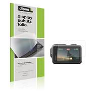 dipos I 4x Protector de pantalla mate compatible con GoPro Mission 1 pelicula protectora