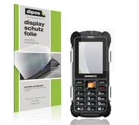 dipos I 4x Protector de pantalla mate compatible con Hammer Forge LTE pelicula protectora