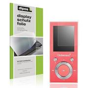 dipos I 4x Protector de pantalla mate compatible con Intenso Video Scooter BT pelicula protectora