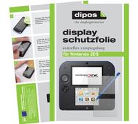 dipos I 4X Protector de Pantalla Mate Compatible con Nintendo 2DS pelicula Protectora (2X Delantera & 2X Trasera)