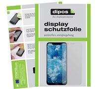 dipos I 4X Protector de Pantalla Mate Compatible con Nokia 8.1 pelicula Protectora (2X Delantera + 2X Trasera)