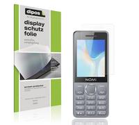 dipos I 4x Protector de pantalla mate compatible con Nomi i2860 pelicula protectora