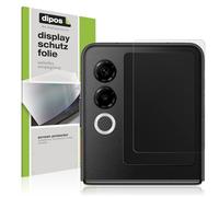 dipos I 4x Protector de pantalla mate compatible con Nubia ZTE Flip 2 5G Außenseite pelicula protectora