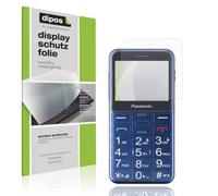 dipos I 4x Protector de pantalla mate compatible con Panasonic KX-TU155 pelicula protectora