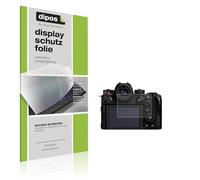 dipos I 4x Protector de pantalla mate compatible con Panasonic Lumix DC-S1II pelicula protectora