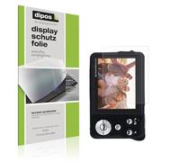 dipos I 4x Protector de pantalla mate compatible con Rollei Compactline 880 pelicula protectora