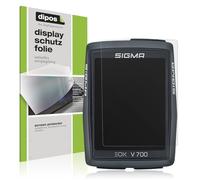 dipos I 4x Protector de pantalla mate compatible con SIgma Eox View 700 pelicula protectora