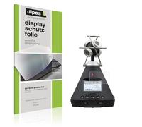 dipos I 4x Protector de pantalla mate compatible con Zoom H3-VR pelicula protectora