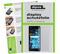 dipos I 4X Protector de Pantalla Mate Compatible con ZTE Axon M pelicula Protectora (2X Delantera & 2X Trasera)