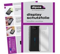 dipos I 6X Protector de Pantalla Compatible con ASUS Zenfone 6 (ZS630KL) Trasero pelicula Protectora Claro