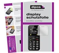 dipos I 6X Protector de Pantalla Compatible con BEA-fon SL150 pelicula Protectora Claro