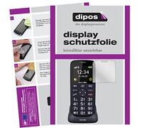 dipos I 6X Protector de Pantalla Compatible con BEA-fon SL240 pelicula Protectora Claro