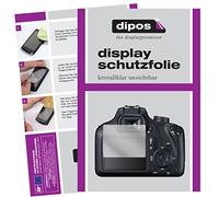 dipos I 6X Protector de Pantalla Compatible con Canon EOS 2000D pelicula Protectora Claro
