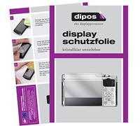 dipos I 6X Protector de Pantalla Compatible con Fujifilm X-A10 pelicula Protectora Claro