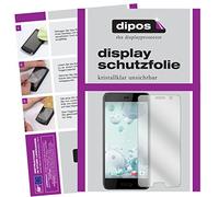 dipos I 6X Protector de Pantalla Compatible con HTC U Play pelicula Protectora Claro (3X Delantera & 3X Trasera)