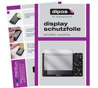 dipos I 6X Protector de Pantalla Compatible con Sony DSC RX100 Vi pelicula Protectora Claro