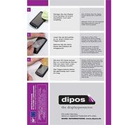 dipos I 6X Protector de Pantalla Compatible con Sony DSC-RX10M3 pelicula Protectora Claro