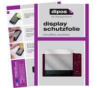 dipos I 6X Protector de Pantalla Compatible con Sony DSC-WX500 pelicula Protectora Claro