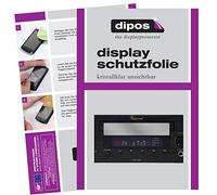 dipos I 6X Protector de Pantalla Compatible con Vincent CD-200 pelicula Protectora Claro