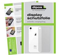 dipos I 6X Protector de Pantalla Mate Compatible con Apple iPhone XR Rückseite pelicula Protectora