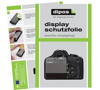 dipos I 6X Protector de Pantalla Mate Compatible con Canon EOS 450D pelicula Protectora