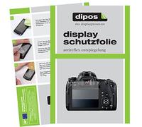 dipos I 6X Protector de Pantalla Mate Compatible con Canon EOS 77D pelicula Protectora