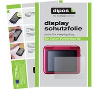 dipos I 6X Protector de Pantalla Mate Compatible con Canon Powershot N2 pelicula Protectora