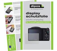dipos I 6X Protector de Pantalla Mate Compatible con Canon Powershot SX410 IS pelicula Protectora