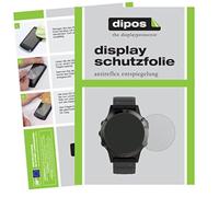 dipos I 6X Protector de Pantalla Mate Compatible con Garmin Fenix 5 pelicula Protectora