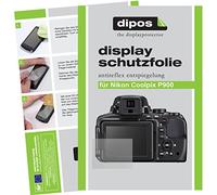 dipos I 6X Protector de Pantalla Mate Compatible con Nikon Coolpix P900 pelicula Protectora