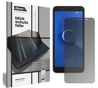 dipos I Protección de la Vista Compatible con Alcatel 1X Protector de Pantalla Privacy