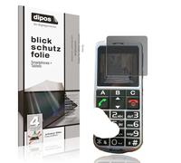 dipos I Protección de la vista compatible con Amplicomms PowerTel M8000 Senioren-Handy Protector de Pantalla Privacy