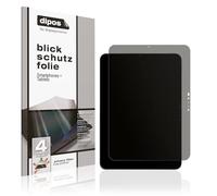 dipos I Protección de la Vista Compatible con Apple iPad Pro 11 Pulgada M4 2024 Protector de Pantalla Privacy