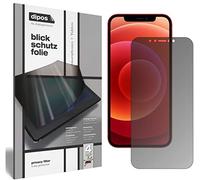 dipos I Protección de la Vista Compatible con Apple iPhone 12 Protector de Pantalla Privacy