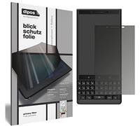 dipos I Protección de la Vista Compatible con Blackberry Key 2 Protector de Pantalla Privacy