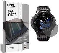 dipos I Protección de la Vista Compatible con Casio Pro Trek Smart WSD-F30 Protector de Pantalla Privacy