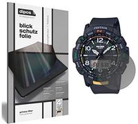 dipos I Protección de la Vista Compatible con Casio PRT-B50 Pro Trek Protector de Pantalla Privacy
