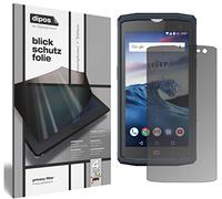 dipos I Protección de la Vista Compatible con Crosscall Core X3 Protector de Pantalla Privacy
