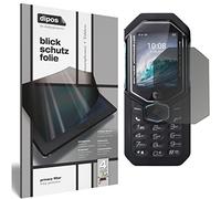 dipos I Protección de la Vista Compatible con Crosscall Shark-X3 Protector de Pantalla Privacy