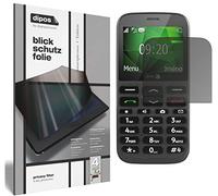 dipos I Protección de la Vista Compatible con Doro 1370 Protector de Pantalla Privacy