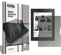 dipos I Protección de la Vista Compatible con Energy Sistem eReader Pro HD Protector de Pantalla Privacy