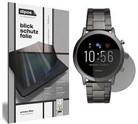 dipos I Protección de la Vista Compatible con Fossil Gen 5 Smartwatch Protector de Pantalla Privacy