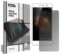 dipos I Protección de la Vista Compatible con Huawei Y6 II Compact Protector de Pantalla Privacy