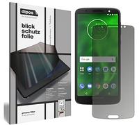 dipos I Protección de la Vista Compatible con Lenovo Moto G6 Plus Protector de Pantalla Privacy