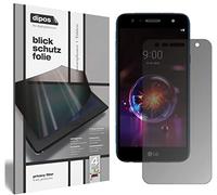 dipos I Protección de la Vista Compatible con LG X Power 3 Protector de Pantalla Privacy