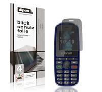 dipos I Protección de la vista compatible con Logicom Posh 402 Protector de Pantalla Privacy