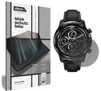 dipos I Protección de la Vista Compatible con Mobvoi TicWatch Pro 3 (47mm) Protector de Pantalla Privacy