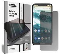 dipos I Protección de la Vista Compatible con Motorola One Power Protector de Pantalla Privacy